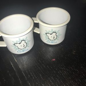 American Girl coconut tea cups
